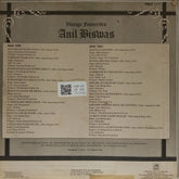 Anil Biswas - Vintage Favourites (Vinyl)